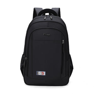 Men's Laptop Backpack 15.6-Inch Multi-Pocket Business Travel Bag Gray