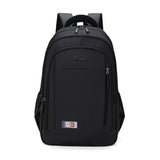 Men's Laptop Backpack 15.6-Inch Multi-Pocket Business Travel Bag Gray