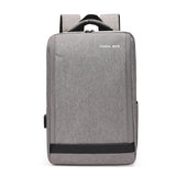 Men's Business Notebook Backpack USB Charging Waterproof Bag