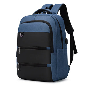 Waterproof Business Laptop Backpack 15.6 Inch USB Charging Bag