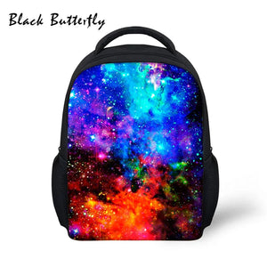 Kids School Bags 3D Starry Sky Pattern Student Bags Children Book Bag