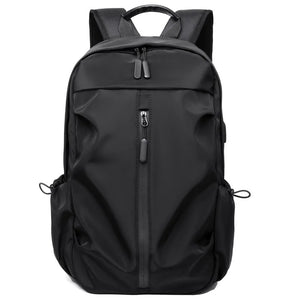 Men Business Leisure Computer Bag USB Charging Travel Backpack
