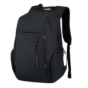 Men USB Charging Waterproof 15.6 Inch Laptop Business Bag