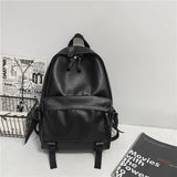 Large Leather Backpack for School Girls