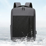Men's Waterproof Laptop Backpack 15.6 In
