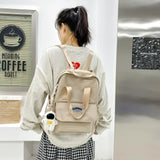 Small Vintage Backpack Nylon Women Mini Bagpack Girl School mochilas