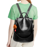 Backpack Purse for Women PU Leather Anti Theft Travel Large Ladies Shoulder Bags
