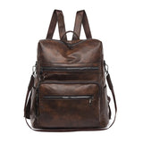 Backpack Purse for Women PU Leather School Bag Travel Large Daypack