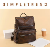 Backpack Purse for Women PU Leather School Bag Travel Large Daypack