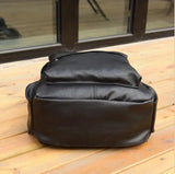 Solid Backpack Student School Bag Large Capacity Unisex Casual Backpack