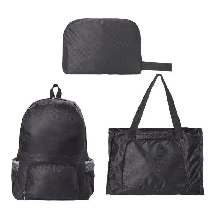 Ultralight Nylon Backpack Tote Bag Softback Casual Open Pocket