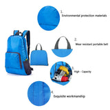 Ultralight Foldable Backpack Travel Bag Mountaineering Bag