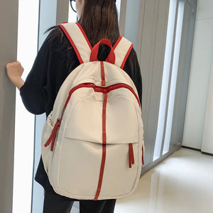 Large Capacity Backpack for Girls College Student Women Laptop Nylon