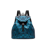 Silver School Beach Backpacks Hologram Back Pack for Women