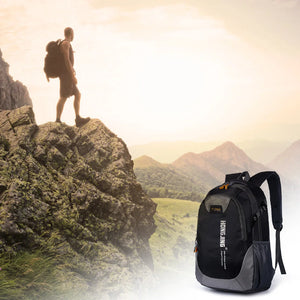 Waterproof 30L Outdoor Rucksack Zipper Closure Casual Unisex Storage Bag