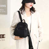 Mini Backpack Women Waterproof Nylon Small Shopping Teen Girl Mochilas