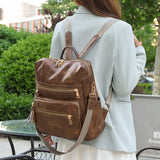 Wild Casual Dyed Large Capacity Women's Backpack