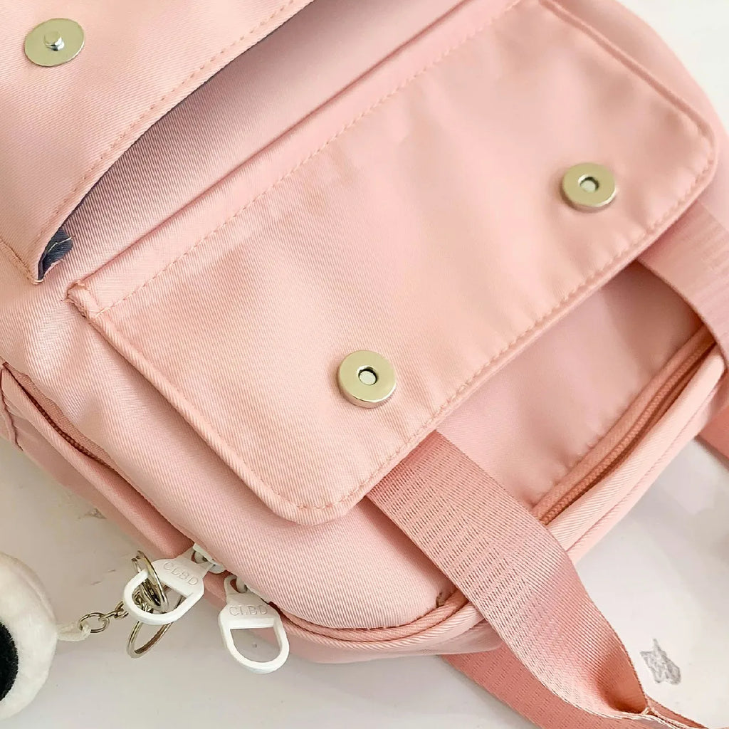 Candy Laptop Backpack for Women High School Teenage Girl