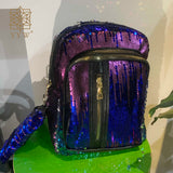 Sequin Women's Backpack Shoulder Sac A Dos Ladies Back Pack