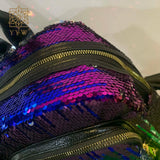 Sequin Women's Backpack Shoulder Sac A Dos Ladies Back Pack
