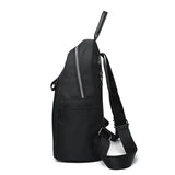 Women Backpack With Headphone Cable Hole Anti Theft School Bags