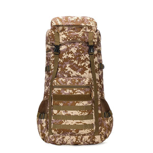 Large-Capacity Camouflage Backpack for Outdoor Sports