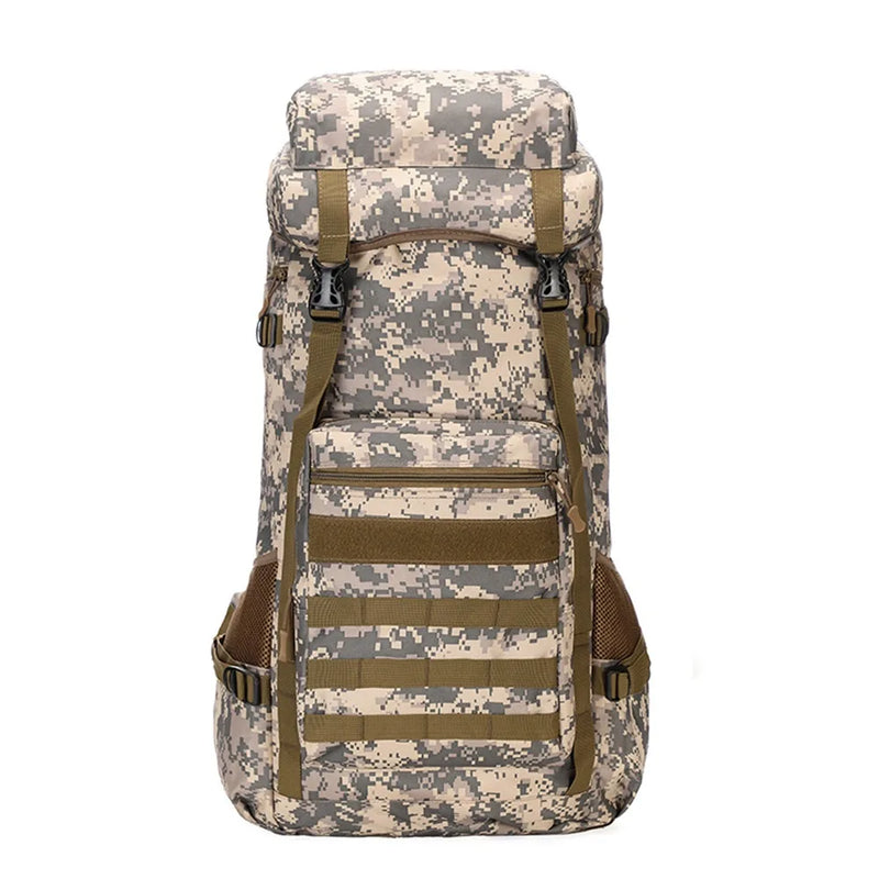 Large-Capacity Camouflage Backpack for Outdoor Sports