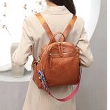 Women Waterproof Backpack for School University Travel