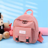 Women Small Bag Girl Heart Mini Backpack