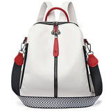Soft Leather Backpack Female High Travel Back Pack School Backpacks for Girls