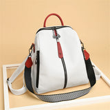 Soft Leather Backpack Female High Travel Back Pack School Backpacks for Girls