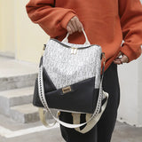 Soft PU Leather Women Bag Large Capacity Backpack For Ladies