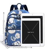 Nylon Backpack Women Travel Bag School Shoulder Bags Ladies Schoolbag