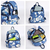 Nylon Backpack Women Travel Bag School Shoulder Bags Ladies Schoolbag