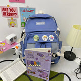 Waterproof Candy Colors Backpack for Teenage Girls