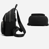 Canvas Backpack Women School Bags 4 Colors Traveling Duffel Bag