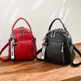 Backpack Women's Ins Multi-functional College Style Messenger Bag