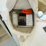 Solid Multi-pocket Travel Bag for Women