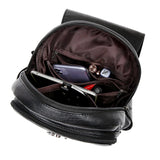 Women Leather Tassel Backpack School Bags for Teenage Girls