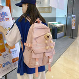 Student Style Haze Schoolbags for Middle School Students