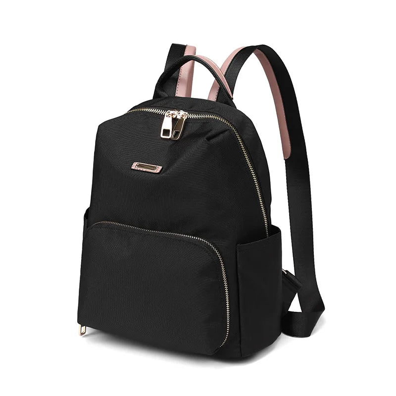 Oxford Canvas Backpack for Women Teenage Girls School Travel Bag