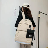 Tooling College Student Backpack Couple Travel Bag