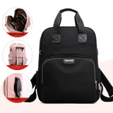 Women's USB Charging Backpack Casual Student Bag Waterproof