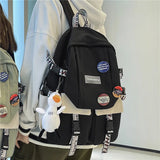 Large Capacity College Students Backpack Female