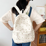 Women's Medium Book Bag Backpack for School Work Travel College Campus