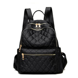 Women's Nylon Travel Backpack Shoulder Bag Small Casual Daypack