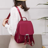 Women Shoulder Bag Oxford Travel Student Backpack School Girls