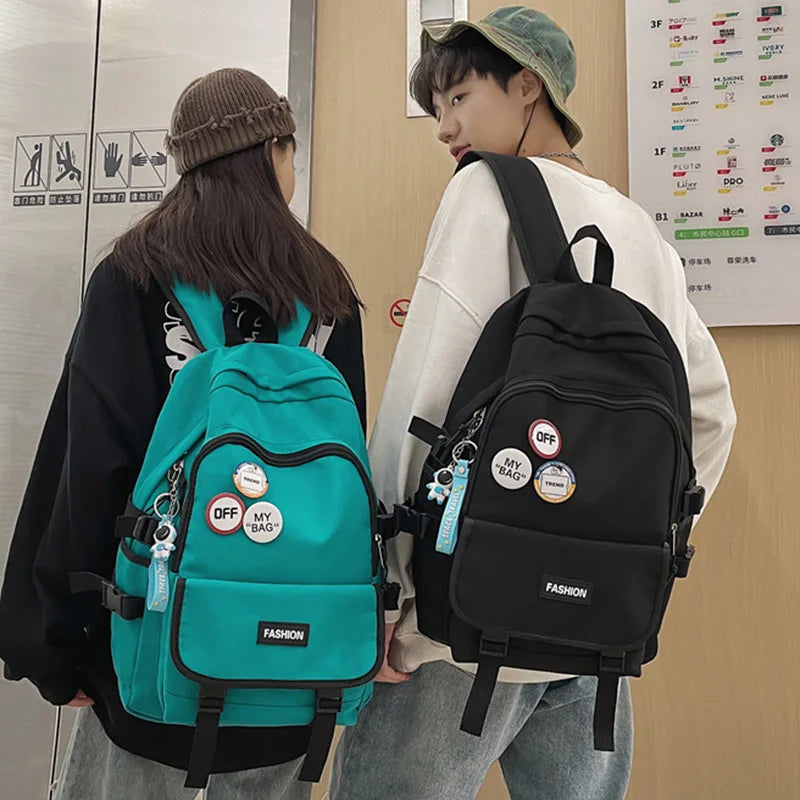 College Students Backpack Large Capacity Harajuku School Student Backpack