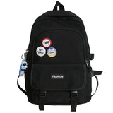 College Students Backpack Large Capacity Harajuku School Student Backpack