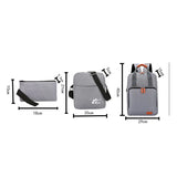 Travel School Bag USB Middle School Student Backpack